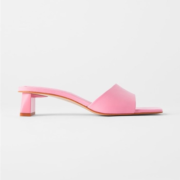 Shoes - ISO! Hello everyone. looking for Zara pink leather mules. size is US5 UK2 EU35.